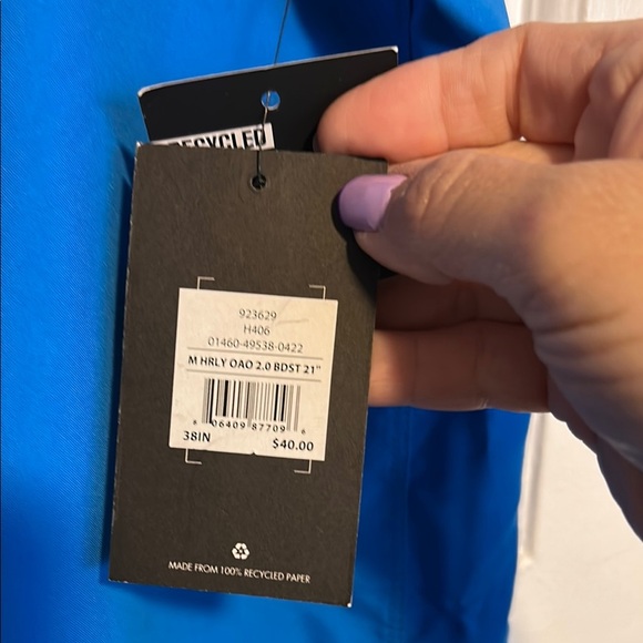 Hurley Men's Blue Swim Shorts - Picture 2 of 5